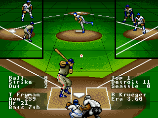 RBI Baseball 4 screenshot 4 for Sega Genesis